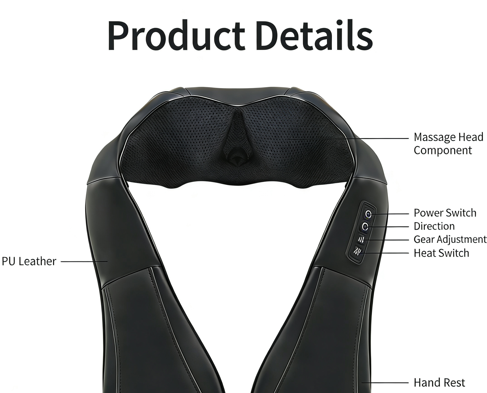 Kneading Shiatsu Shoulder & Neck Massager