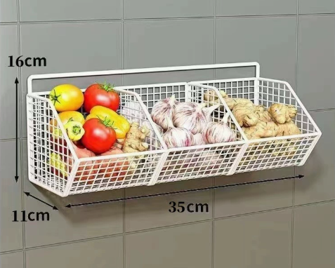 Multifunctional Organizer for Vegetables & Spice Storage