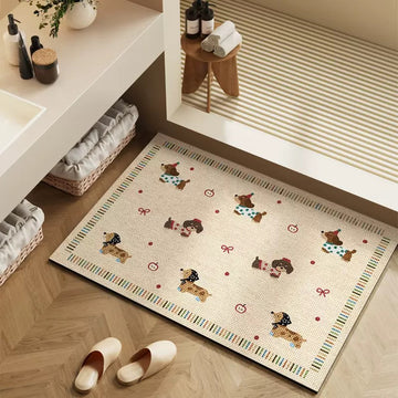 Cartoon Bathroom Floor Mat 50*80cm